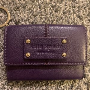 Kate Spade purple wallet